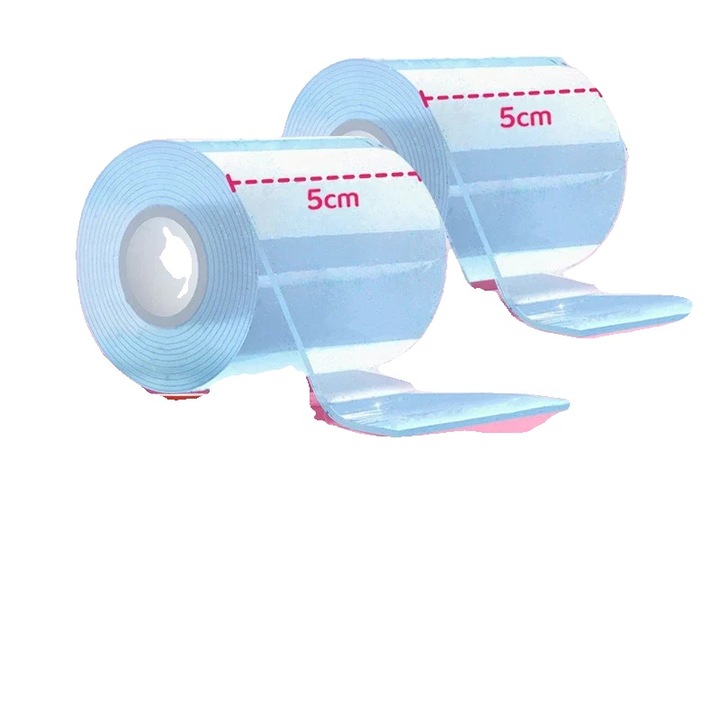 Лепящи ленти, 2 комплекта, 1 инч широчина x 100 фута дължина, универсална употреба, силно залепване