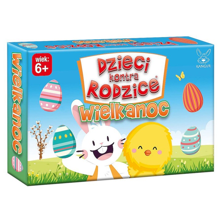 Настолна игра, Родители срещу Деца, комплект, интерактивен, великденска тематика