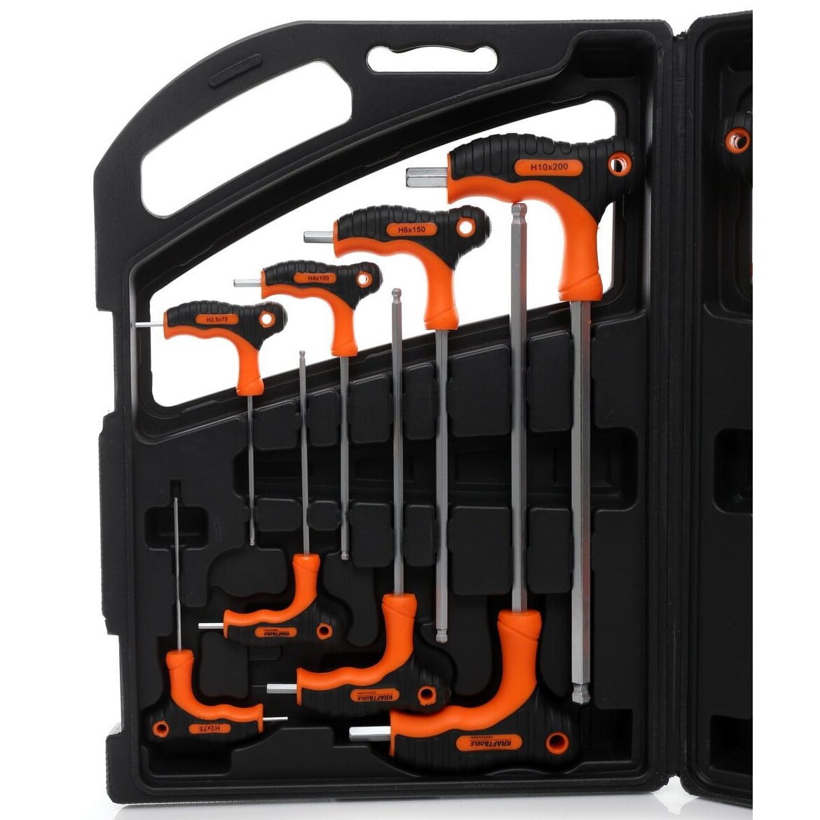 Set surubelnite TORX 16el., KRAFT&DELE, otel S2 si crom-vanadiu