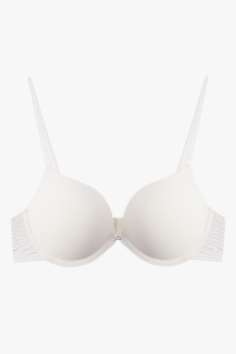 KOTON, Sutien cu burete dubu si efect de marire, Alb murdar