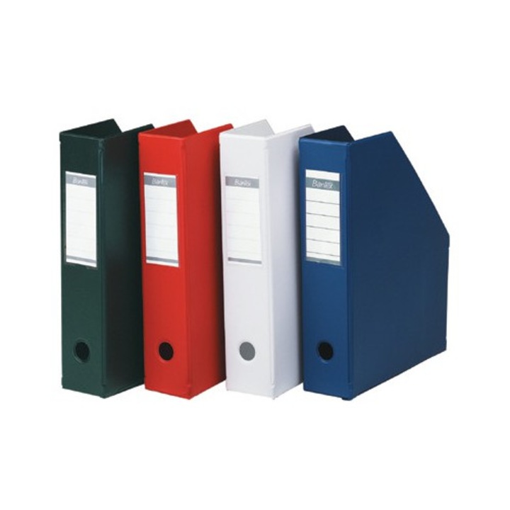 Suport documente BANTEX, 11cm, PVC, negru, A5