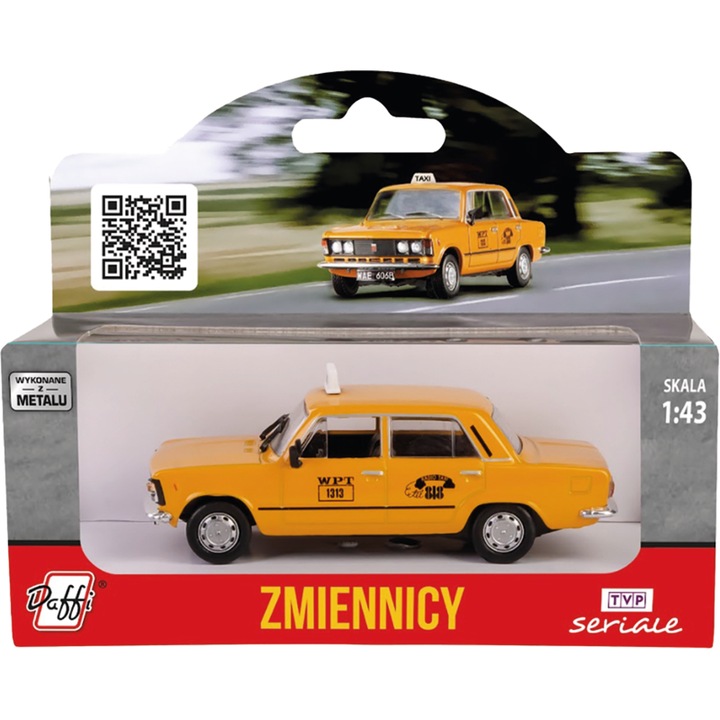 Automacheta Fiat 125P, Daffi, 1:43