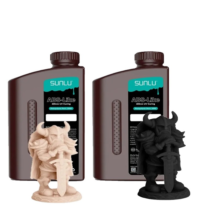 Fotopolimer gyanta, ABS-szerű BK SK, 1KG, precíziós nyomtatáshoz