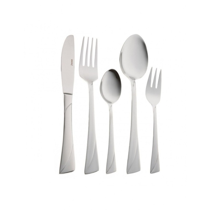 Evőeszközkészlet 30 darabos, rozsdamentes acél, mosogatógépben mosható, dobozos kiszerelés