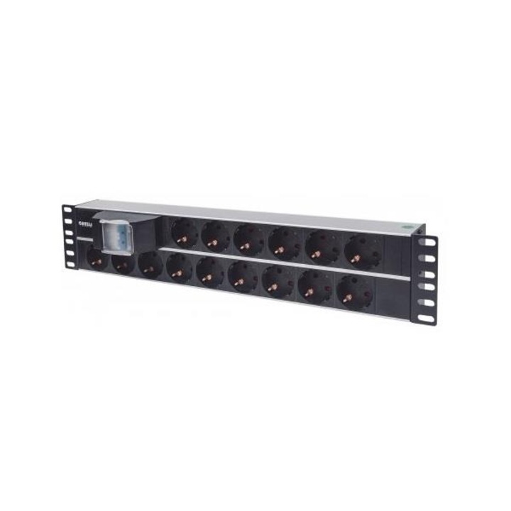 Banda de alimentare Intellinet Rack 19 2U, 15 prize (Schuko) - eMAG.ro