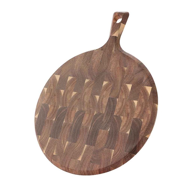 Tocător și platou de servire cu mâner Xinzuo 42 x 32 cm