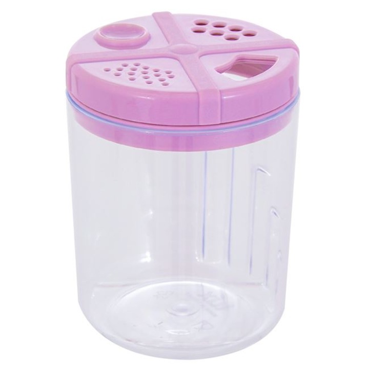 Буркан за подправки, Пластмаса/Стъкло, 7 x 10 см