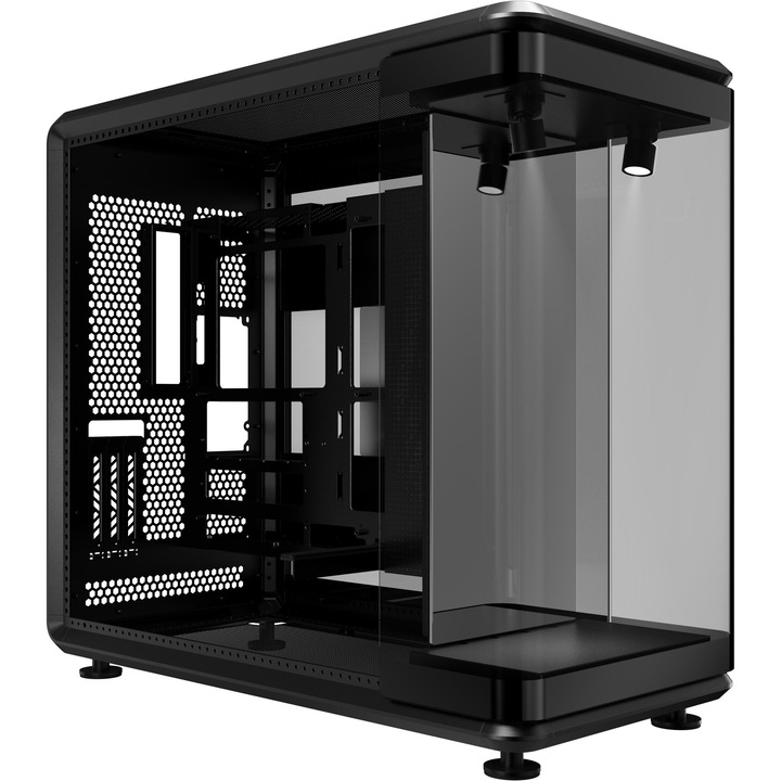 Cooler Master MasterFrame 360 számítógépház, Fekete, Middle Tower