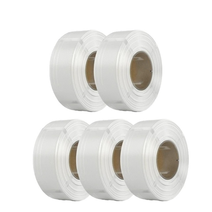 Filament 3D, 1.75mm, 5KG, fehér