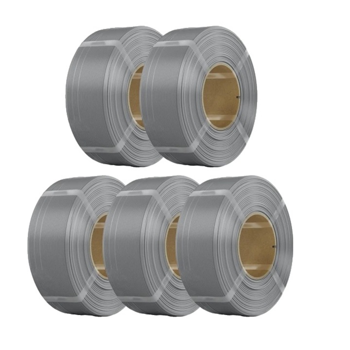 Filament 3D, 1.75mm, 5KG, szürke, szett