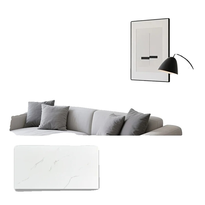 Stickere decorative, 40 bucati, autoadezive, vanilie, dimensiuni personalizabile