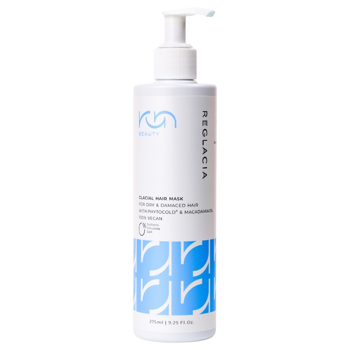 Masca pentru par ICE, REGLACIA, hidratare intensa, reparare 275ml