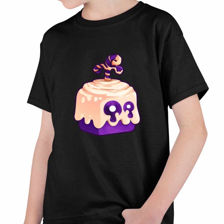 Tricou Copii Baieti Blox Fruits Dought Fruit Roblox Fructe, Fekete