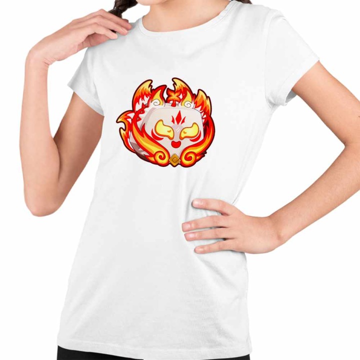 Tricou Copii Fete Blox Fruits Empyrean Fruit Roblox Fructe, Fehér