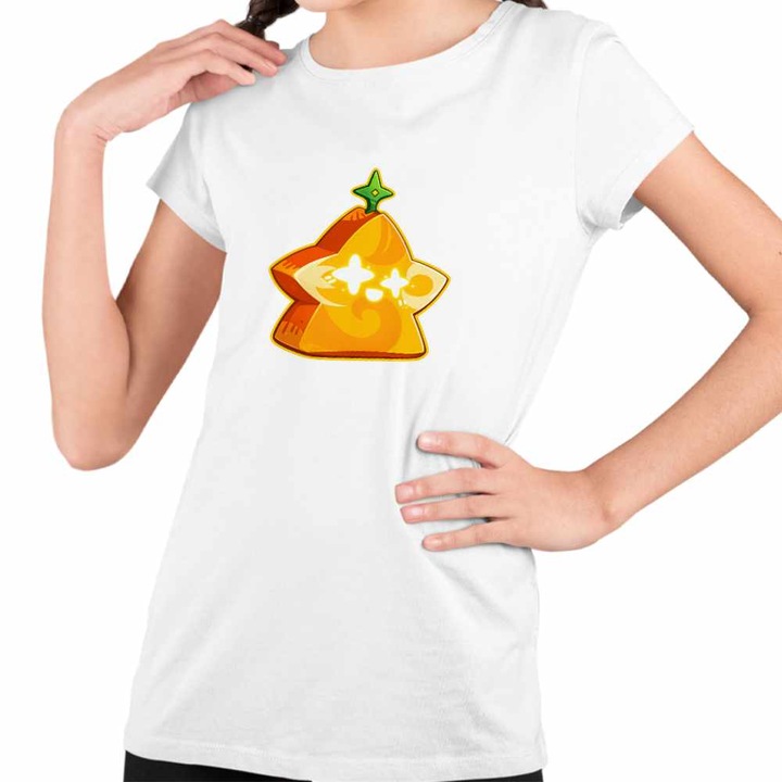 Tricou Copii Fete Blox Fruits Light Fruit Roblox Fructe, Fehér