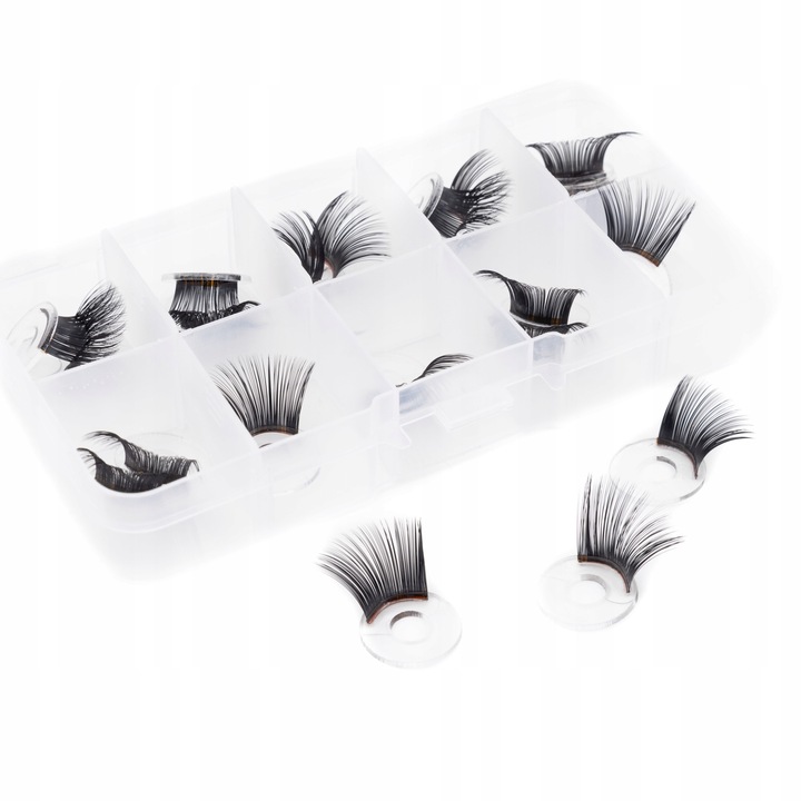 Set 20 gene clip-on pentru păpuși, DIYQueen, 15mm, negru