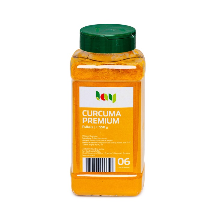 Pulbere de Curcuma, Lay, 550 Grame