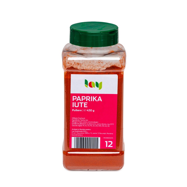 Paprika iute Lay, 430g, pulbere