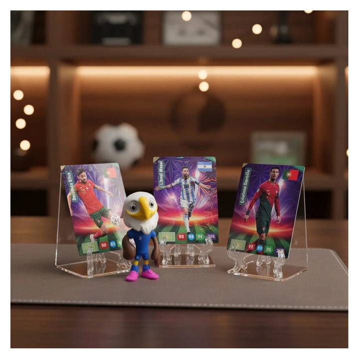 Комплект 3 плика с фигурки FIFA World Cup 2026, victiny, тюркоаз, 9 см