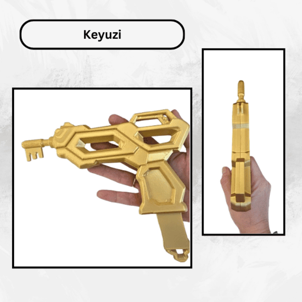 Keyzi Rivlas Figurina Keyzi, Lulu's Prints, Rivals Roblox, auriu, 198x162x25 mm ...