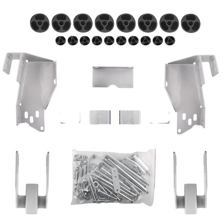 Kit de ridicare a caroseriei, 3 inch, compatibil Chevrolet si GMC, otel, 40x36x21cm