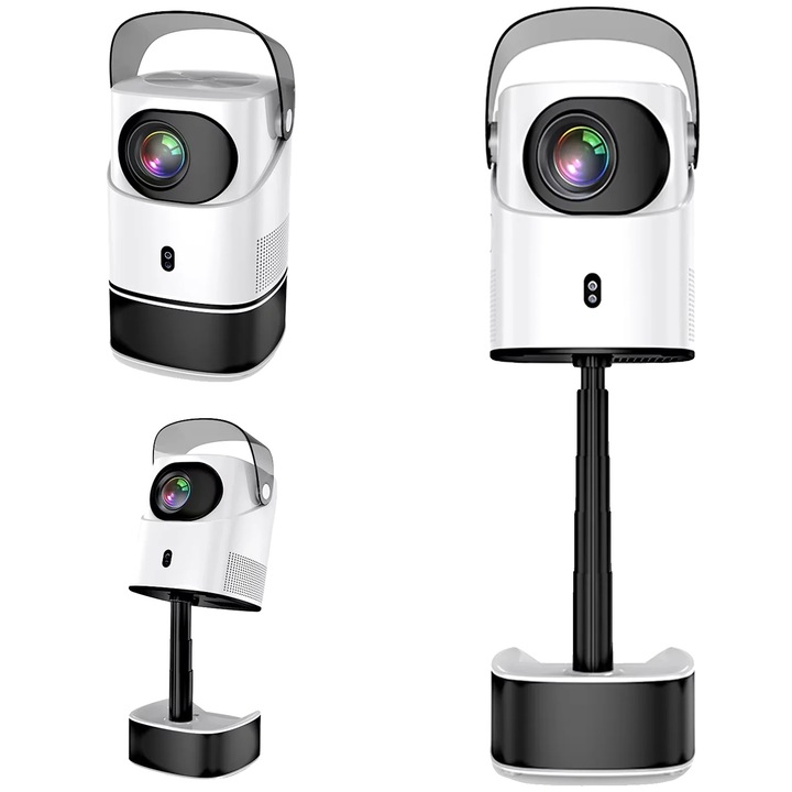 Videoprojektor, 4K támogatás, elektronikus trapézkorrekció, színes1, kijelző mérete > 13.5 hüvelyk