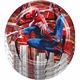 Set de ziua de naștere Spider-Man, 1 balon folie, 10 baloane latex, 10 farfurii, 10 pahare, 20 servetele, multicolor