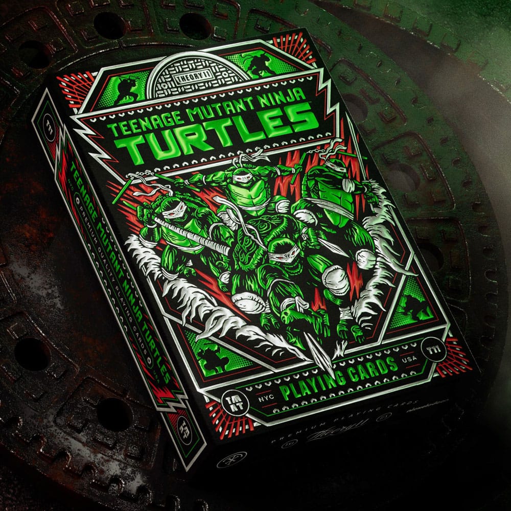 Set de carti de joc Teenage Mutant Ninja Turtles, Theory11, 52