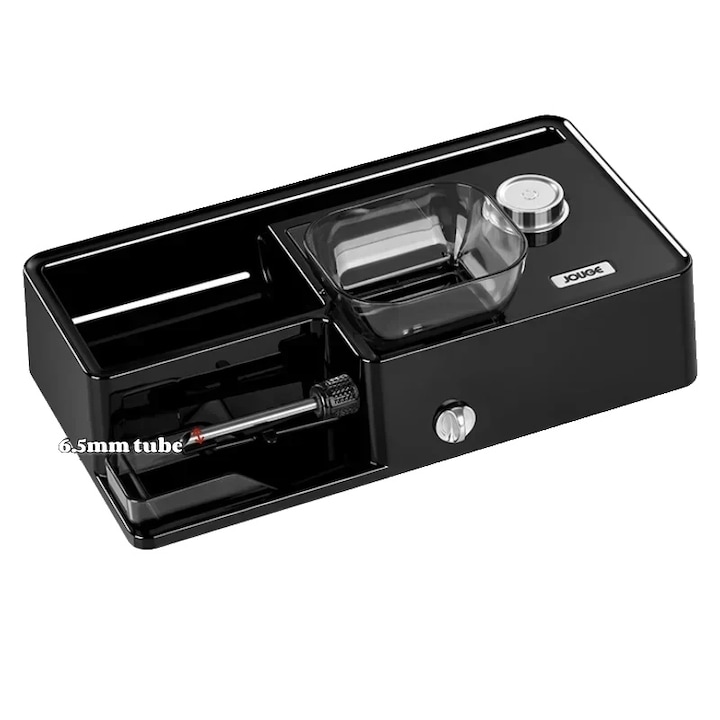 Injector de tigari, 3 in 1, operare convenabila, negru, 28.5x14.8x6.6cm, set complet cu 3 tuburi interschimbabile