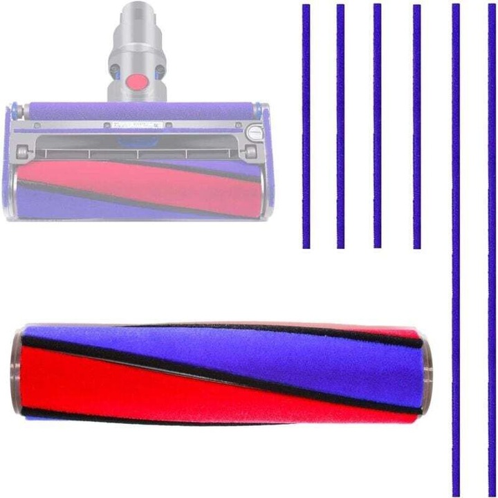 Perie de curatare pentru aspirator, 23.6 cm, accesoriu pentru curatarea pardoselilor, set