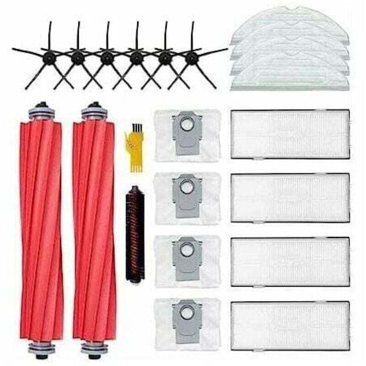 Set accesorii pentru aspirator robot Roborock S7 Pro Ultra, S7 Max Ultra, S7 MaxV Ultra, 20 piese
