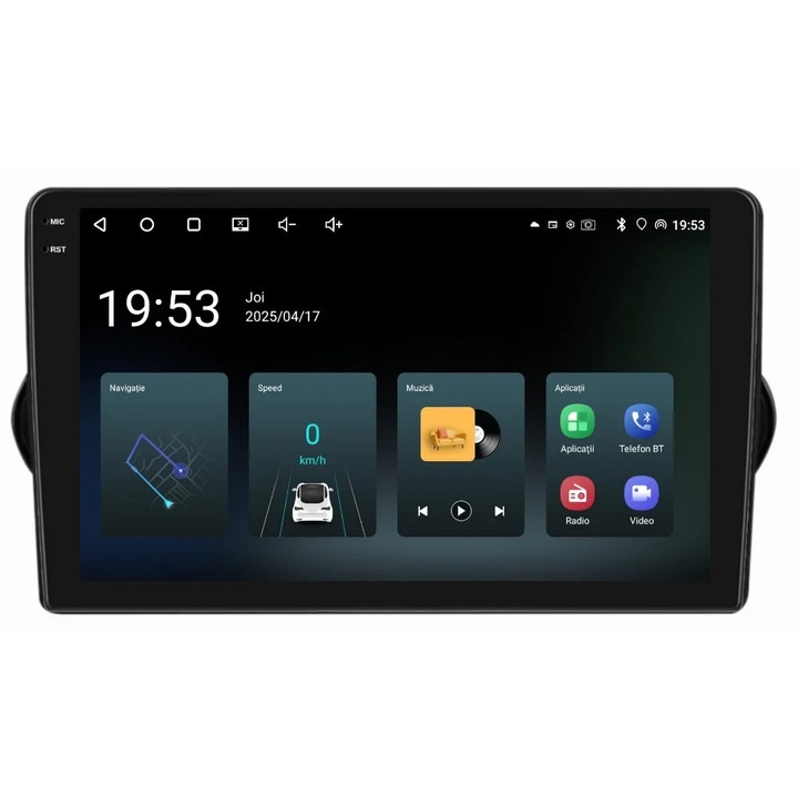 Navigatie PilotOn Fiat Tipo dupa 2015 9 inch 4GB 64GB 4 CORE