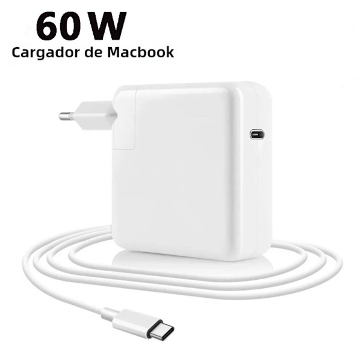 Incarcator USB C 96W, set cu cablu USB-C, compatibil cu MacBook Pro si Air, dimensiuni 6.35x6.35x2.54cm, priza EU