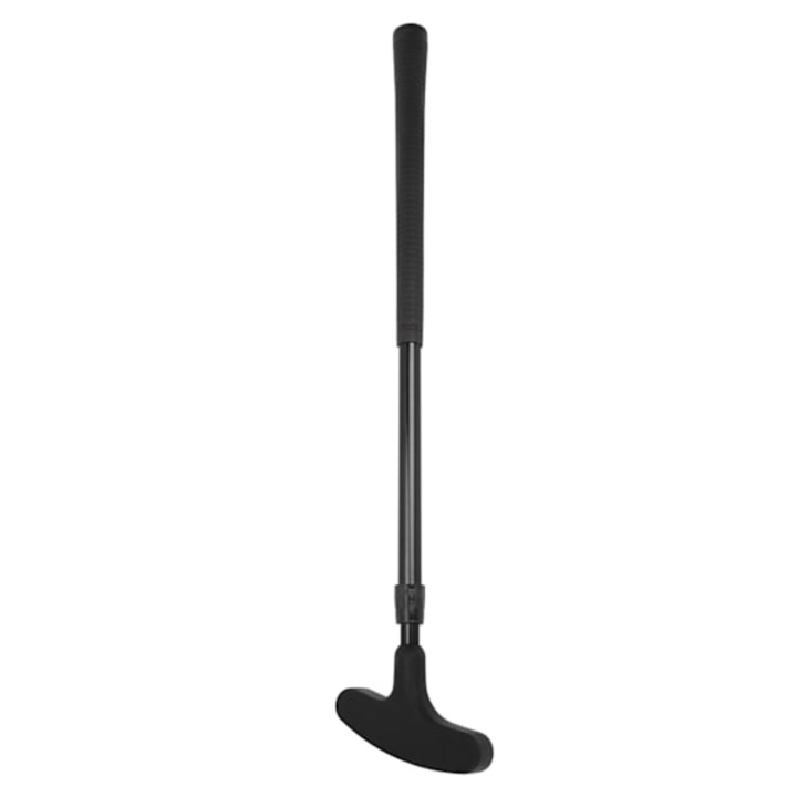 Crosa golf retractabila ajustabila, dubla fata, 53x93cm, neagra, pentru copii si adulti