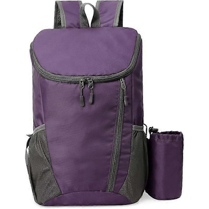 Rucsac pliabil, impermeabil, usor, compact, violet, 20g