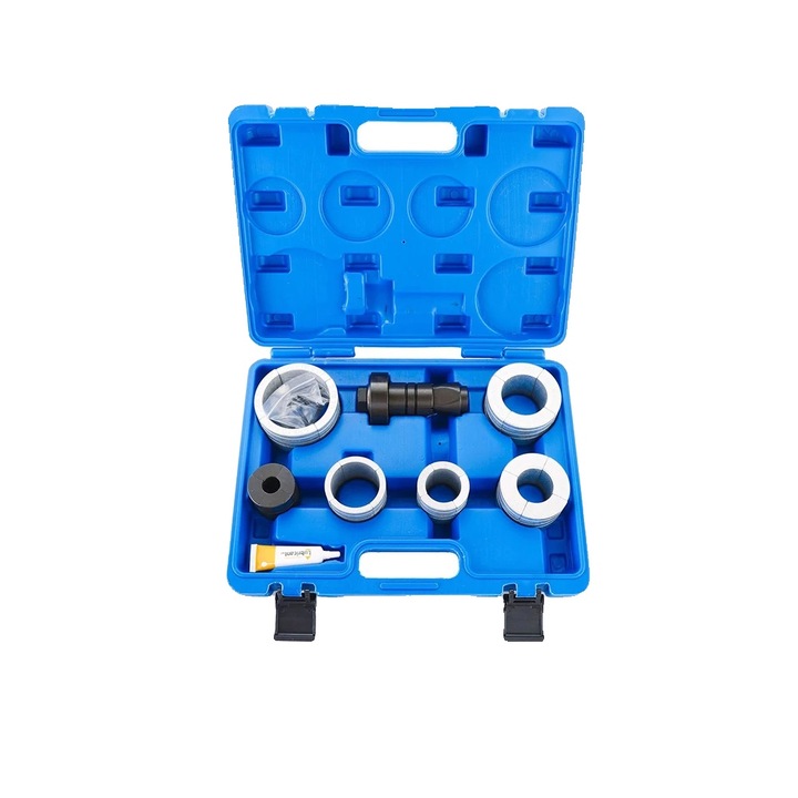Set scule pentru intinderea tevilor de evacuare, expansiune 1-5/8" la 4-1/4", include collete multiple, din aluminiu 6061, compatibil cu cheie cu impact 1/2" sau 3/4".