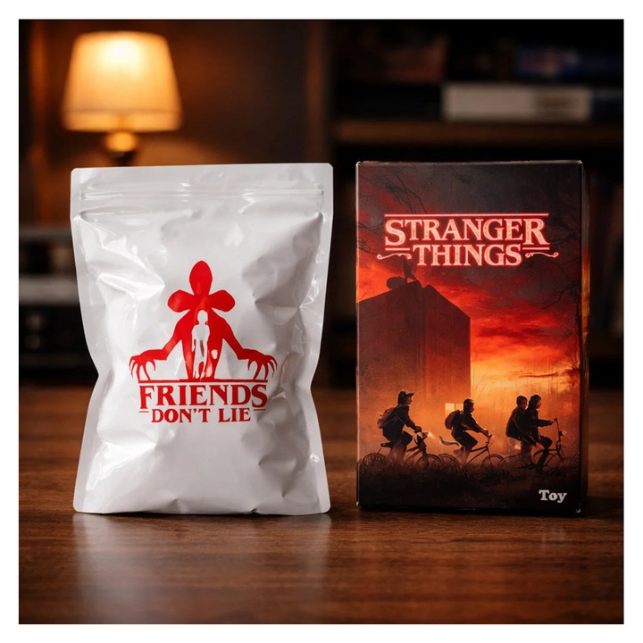 Jucarie Pluș, victiny, Stranger Things seria 1, roșu, 15cm