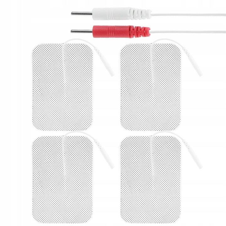 Set 4 electrozi hidro-gel pentru electrostimulator TENS/EMS 5x9cm