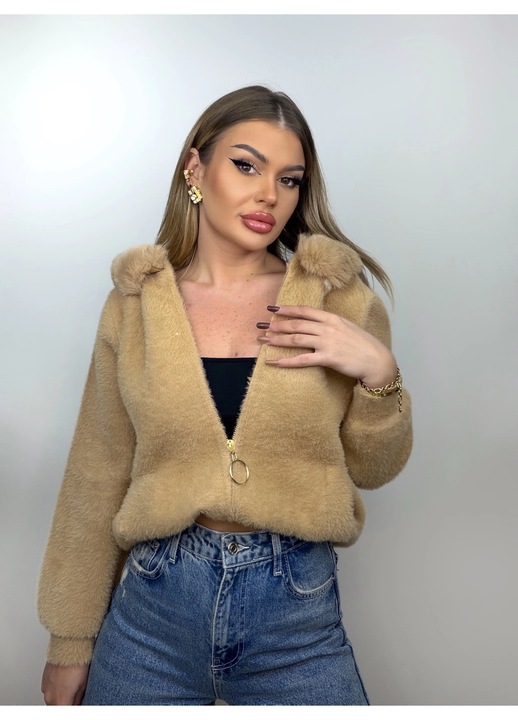 Jacheta dama Pippa, bej, one size