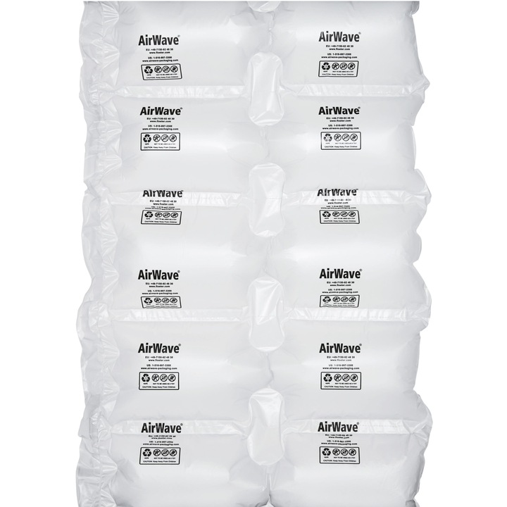 Rola folie pentru utilaje de productie perne cu bule de aer, lungime rola 450m, dimensiune covor 420 x 145 mm - 8.1