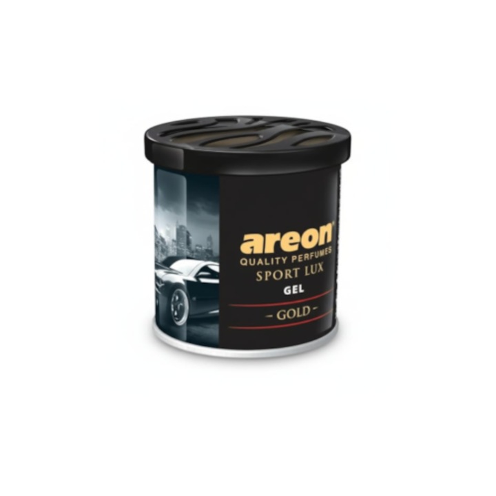 Odorizant auto Areon Sport Lux Gel, Gold 80g