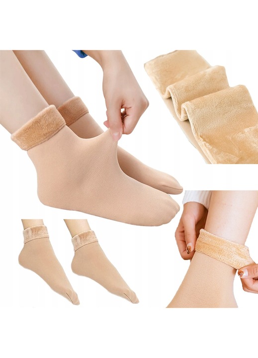 Sosete dama, bej, 36-42