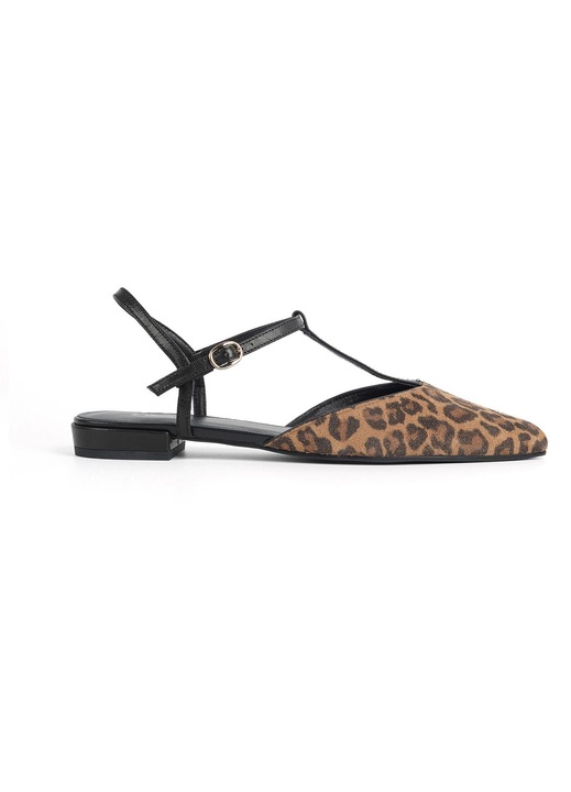 Női balerina cipő IL PASSO ERIKA, természetes bőr, leopárdmintás, Leopárd minta