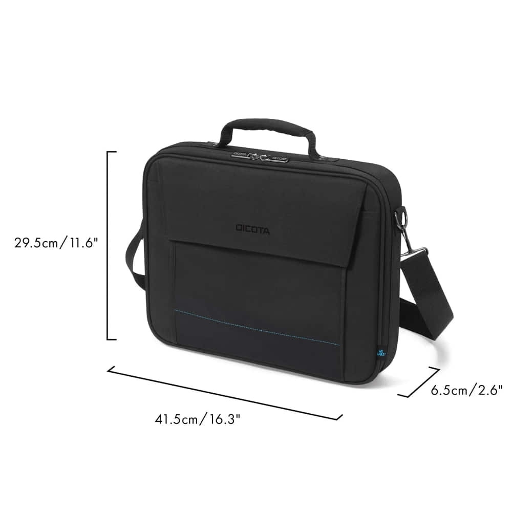 Geantă laptop Dicota Multi TWO, 14-16", rezistentă la apă, negru - D3250202