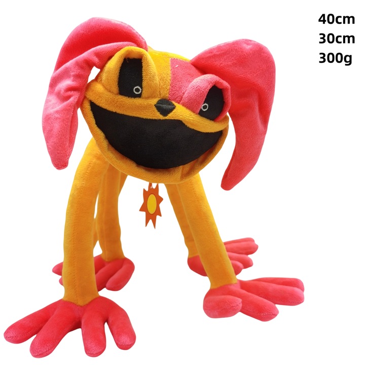 Set de jucarii de plus Poppy Playtime Bobbie 3, design inspirat din jocuri, multicolor, dimensiune portabila