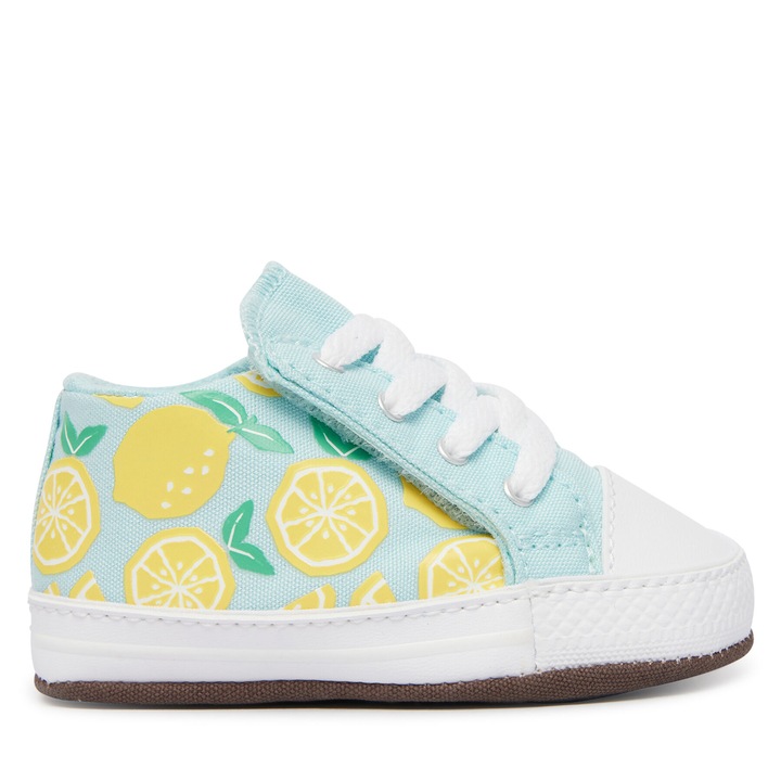 Pantofi copii, Converse, textil, Velcro, verde