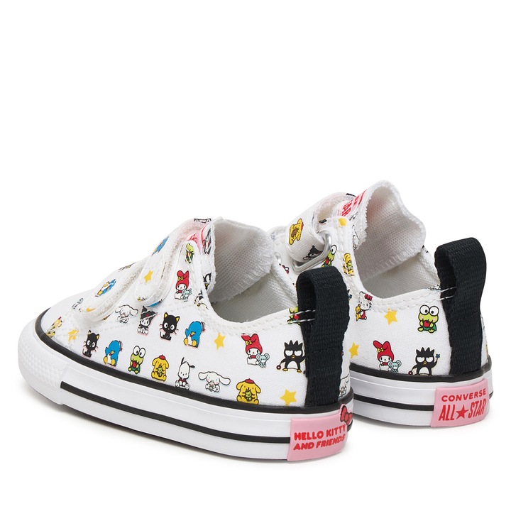 Маратонки за момичета, Converse, текстил, 18 EU, Многоцветен