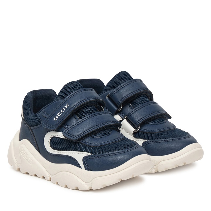 Geox, piele ecologica, albastru, EU