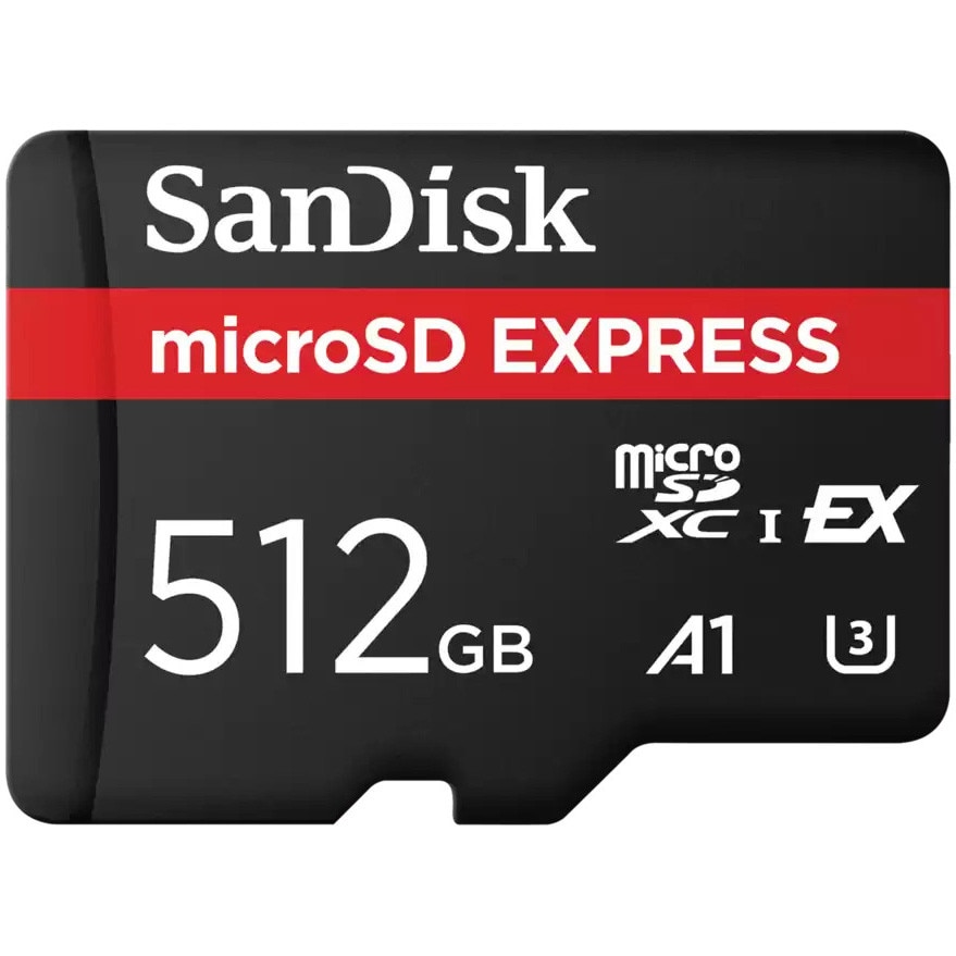 Card de memorie SanDisk Micro SD Extreme Pro PCIe, 512GB, viteza