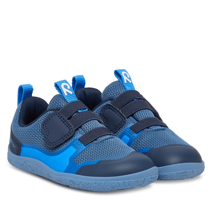 Детски обувки, Reima, маратонки, текстил, син, закопчаване с велкро